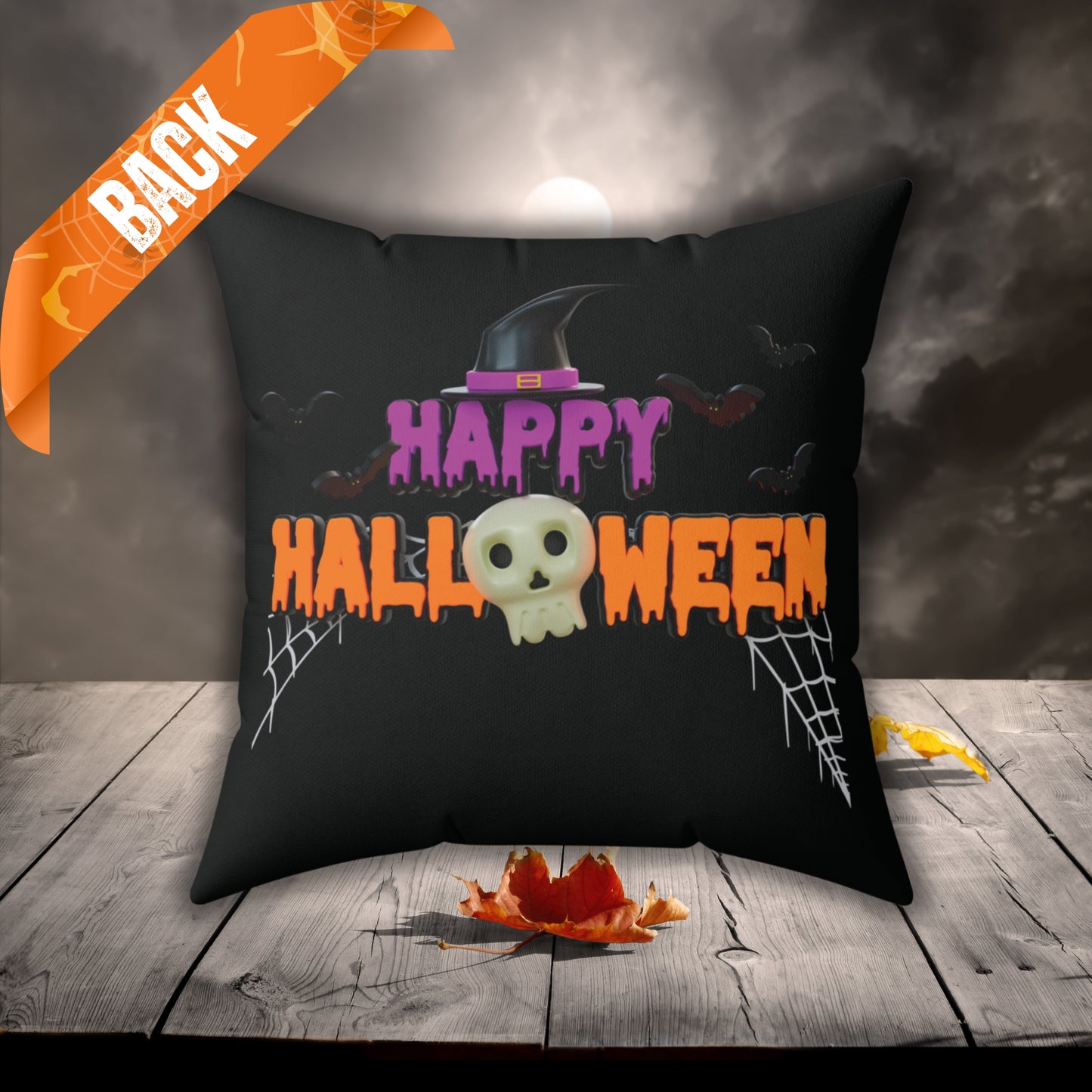 Halloween Square Pillow