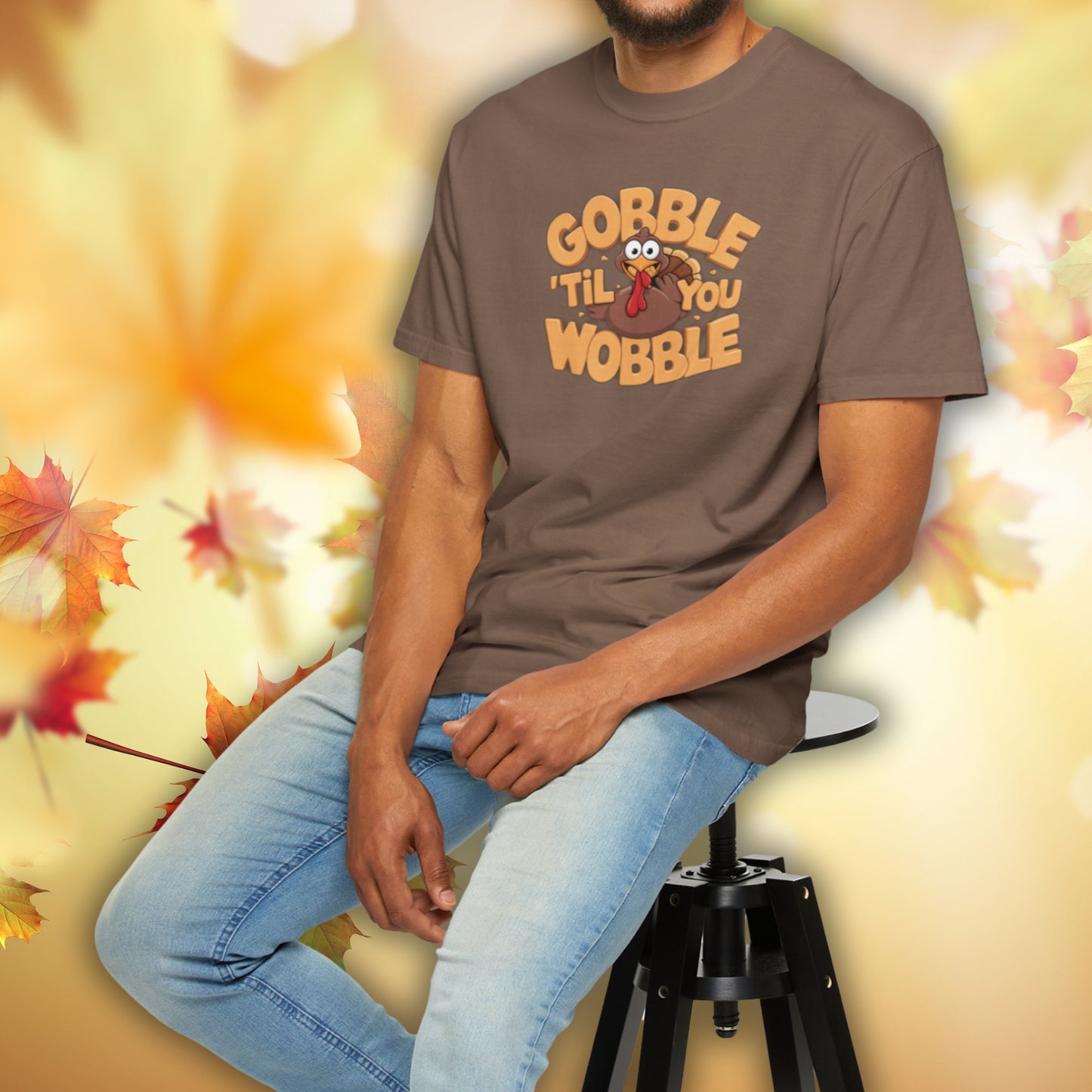 Gobble 'Til You Wobble - Thanksgiving T-Shirt Unisex