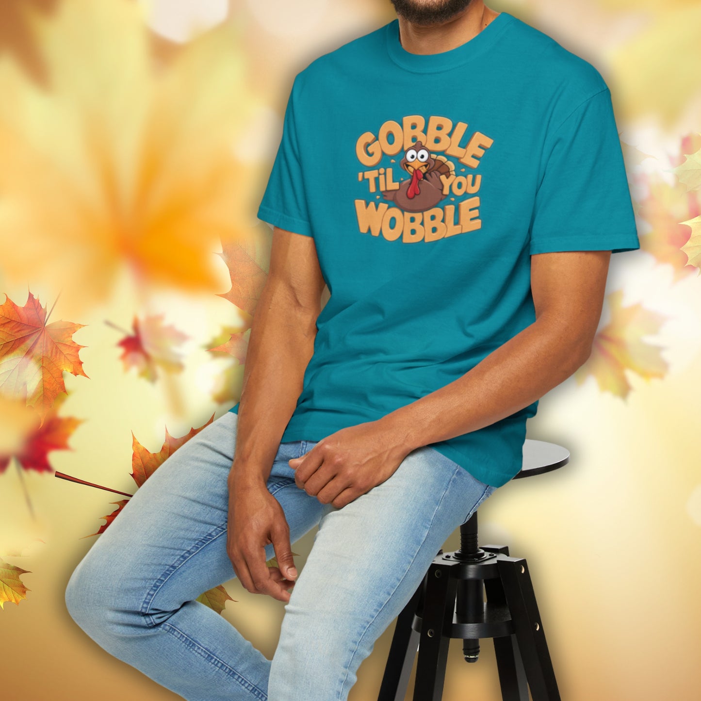 Gobble 'Til You Wobble - Thanksgiving T-Shirt Unisex