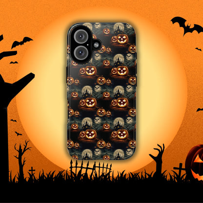 Halloween Haunted Pattern - Halloween Phone Case