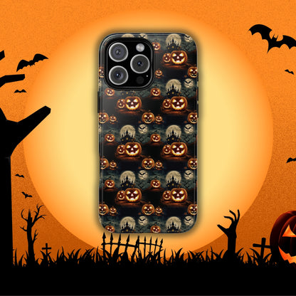 Halloween Haunted Pattern - Halloween Phone Case