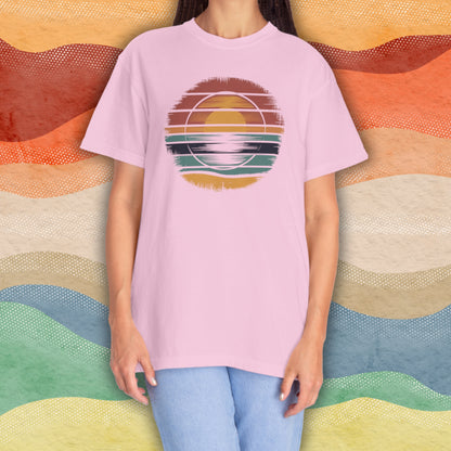 Retro Sunset - Retro Style T-Shirt Unisex