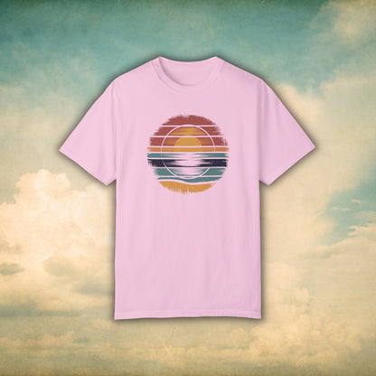 Retro Sunset - Retro Style T-Shirt Unisex