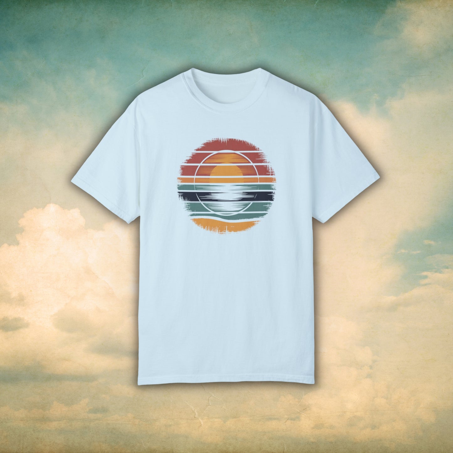 Retro Sunset - Retro Style T-Shirt Unisex