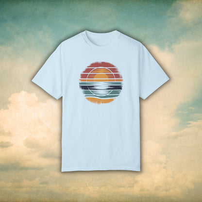 Retro Sunset - Retro Style T-Shirt Unisex