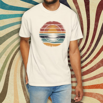 Retro Sunset - Retro Style T-Shirt Unisex