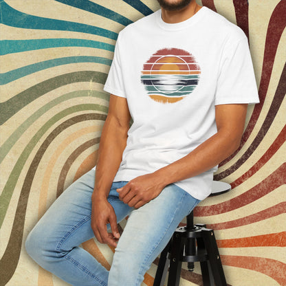 Retro Sunset - Retro Style T-Shirt Unisex