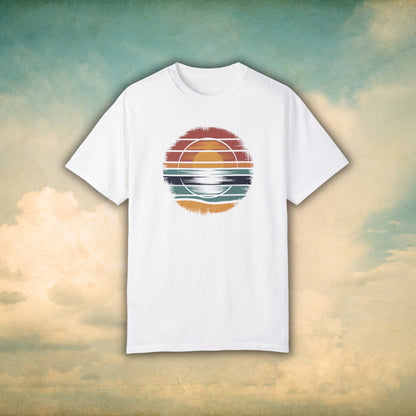 Retro Sunset - Retro Style T-Shirt Unisex