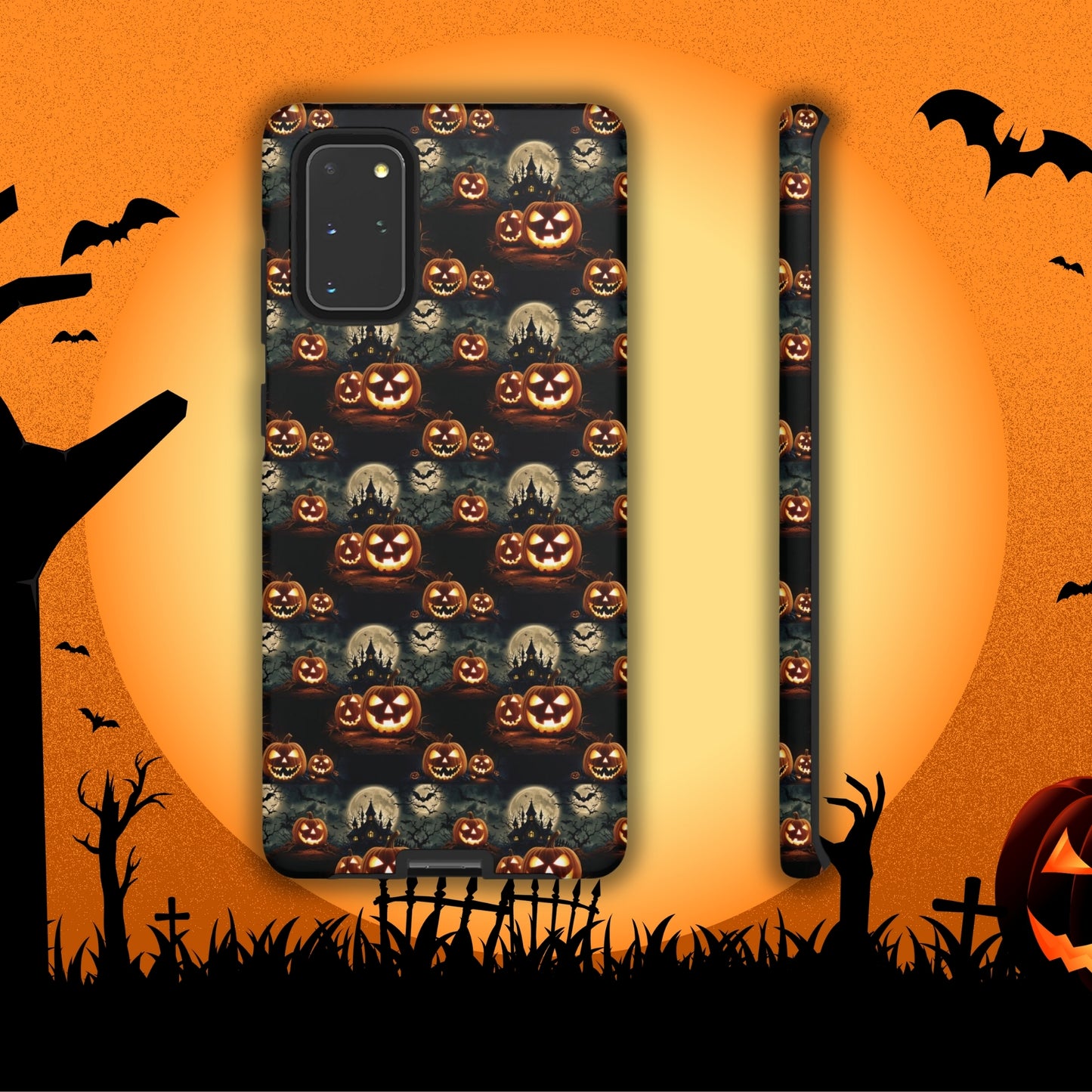 Halloween Haunted Pattern - Halloween Phone Case